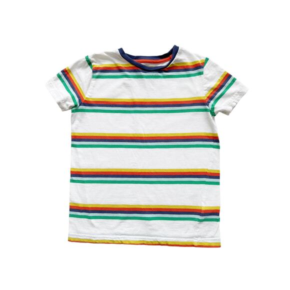 Mini Boden Multi Color Stripe Tee Size 8-9y - Picture 1 of 3